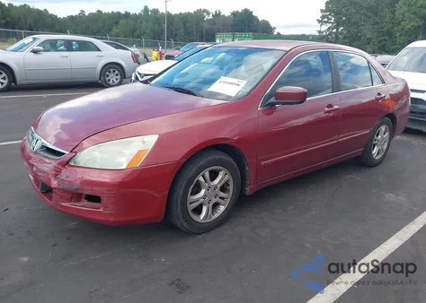 2007 Honda Accord 2.4 Se из США, поврежденный, VIN 1HGCM56327A103779